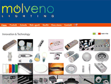 Tablet Screenshot of molvenolighting.com